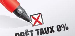 emprunt taux 0%